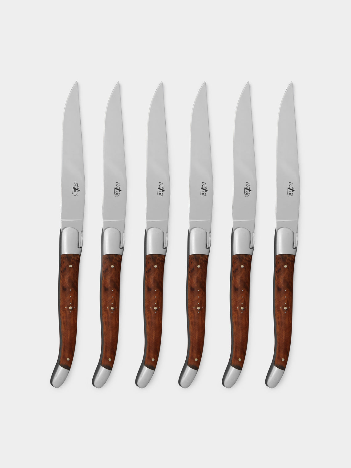 | Set of 6 | Thuya Wood Steak Knives
