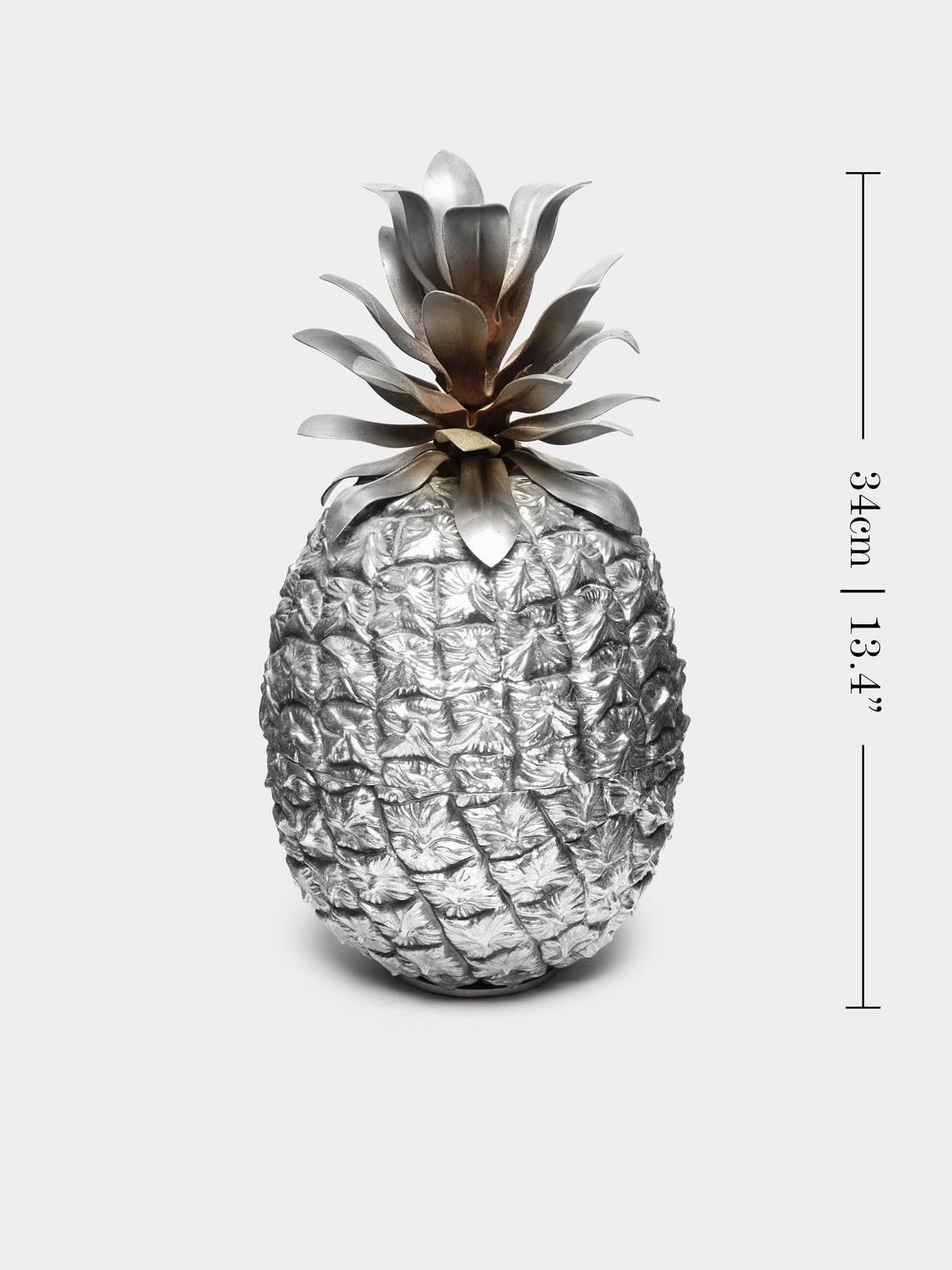 Silver-Plated Pineapple