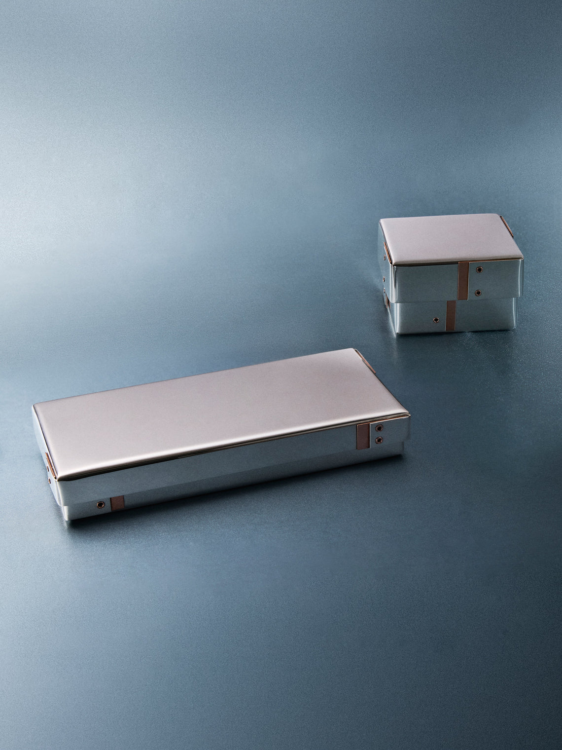 1972 Afra and Tobia Scarpa Sterling Silver Rectangular Box