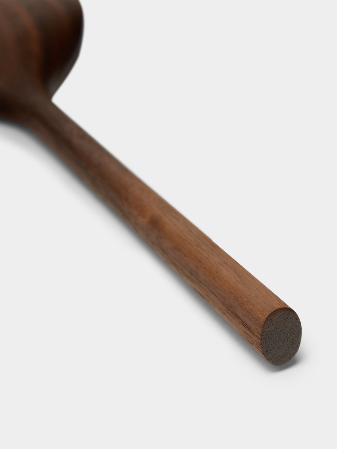 Hand-Etched Walnut Rice Paddle