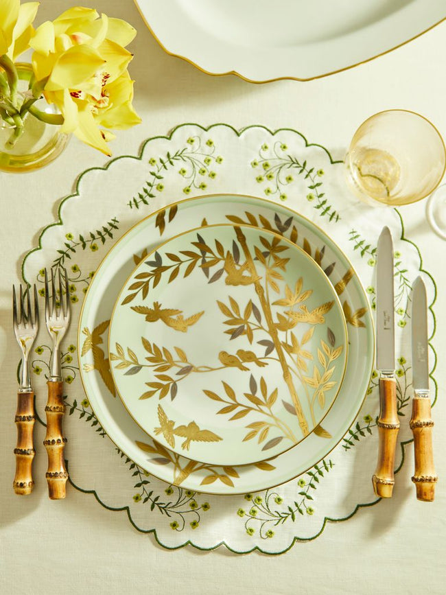 Envol Hand-Painted Porcelain Dinner Plate (10in/26cm)
