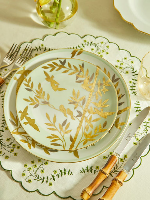 Envol Hand-Painted Porcelain Salad / Dessert Plate (8in/21cm)