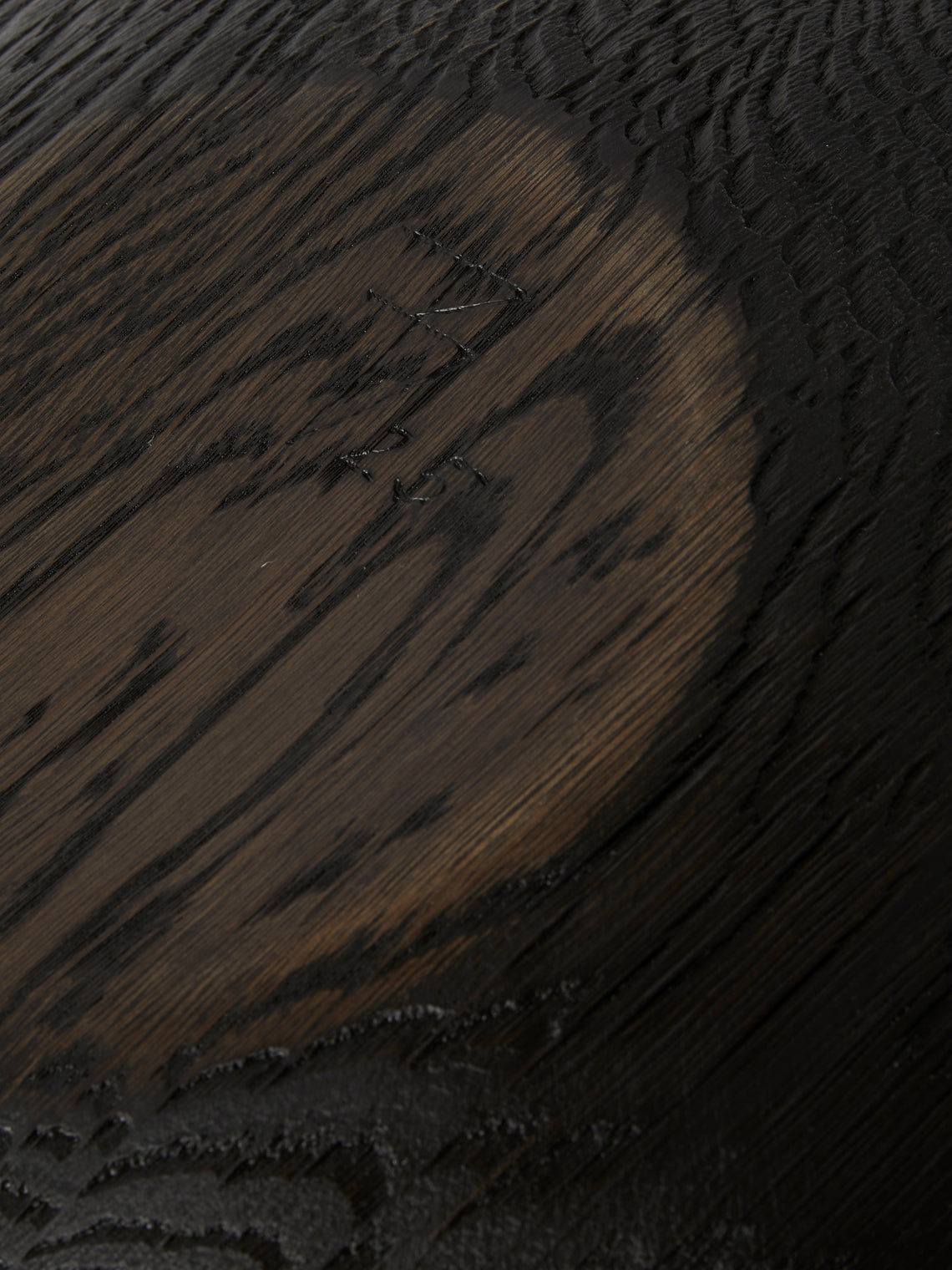 Friedemann Buehler - Blackened Oakwood Bowl - Black - ABASK