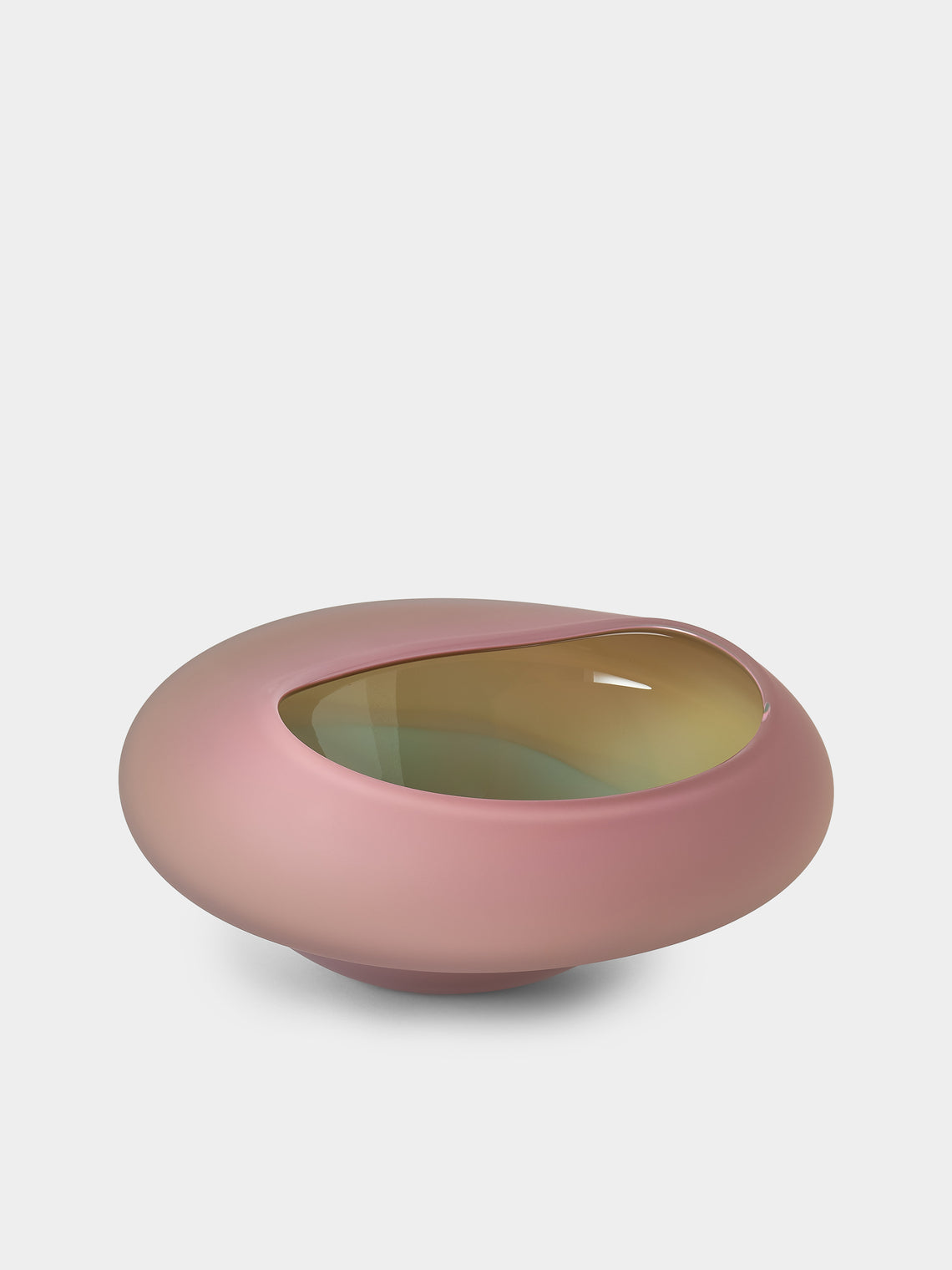 David Valner - Polypore Hand-Blown Glass Bowl (15in/38cm) - Multiple - ABASK - 