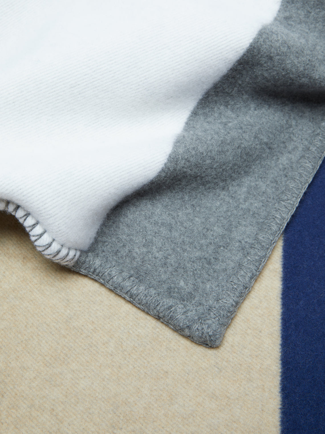 Begg x Co - Valatzu Anton Lambswool Cashmere Blanket -  - ABASK