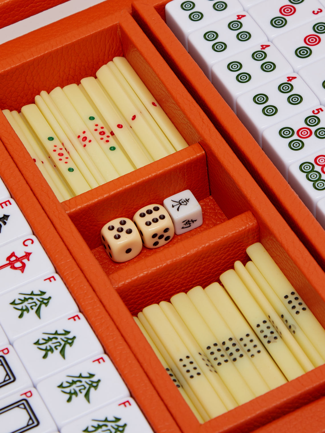 Hector Saxe - Leather Mahjong Set -  - ABASK