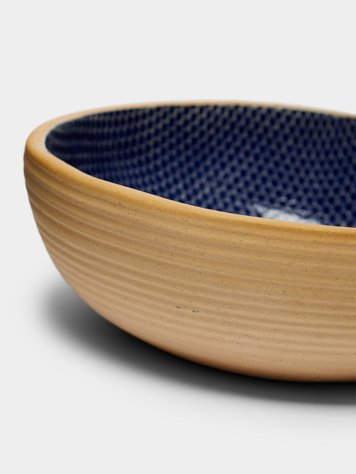 Terrafirma Ceramics - Hand-Printed Ceramic Soup Bowls (Set of 4) -  - ABASK