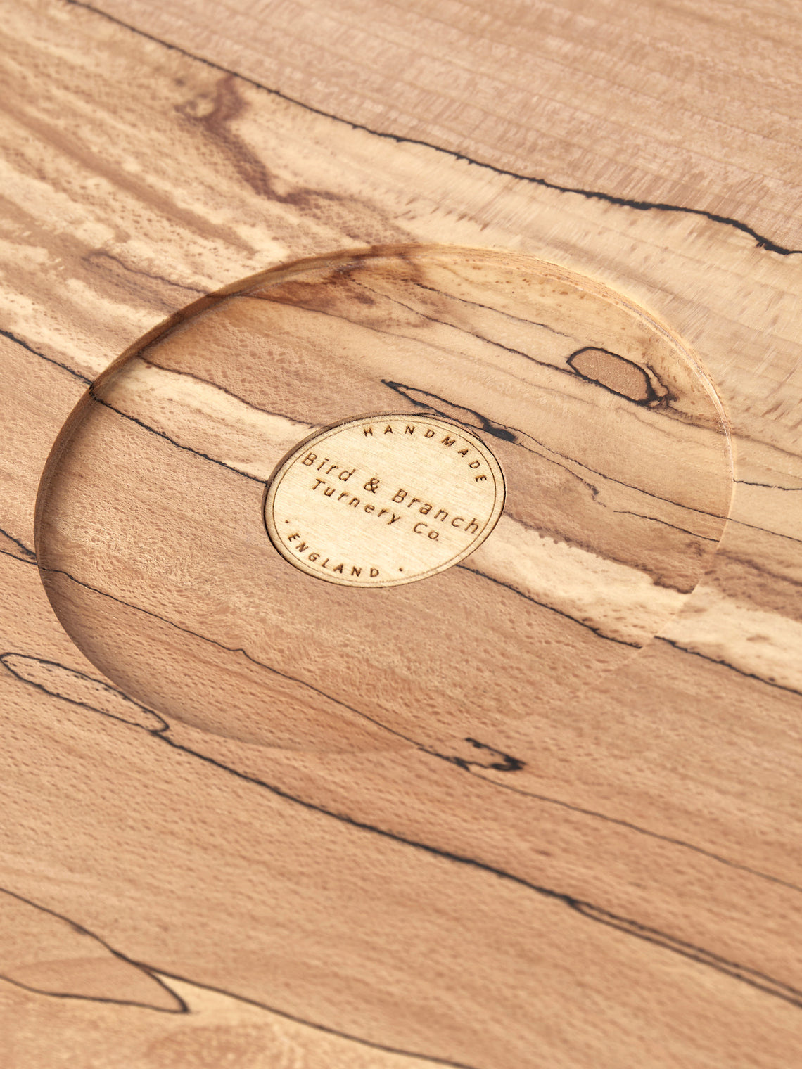 Bird & Branch - Fairlight Spalted Beech Wood Extra Large Bowl - Natural - ABASK