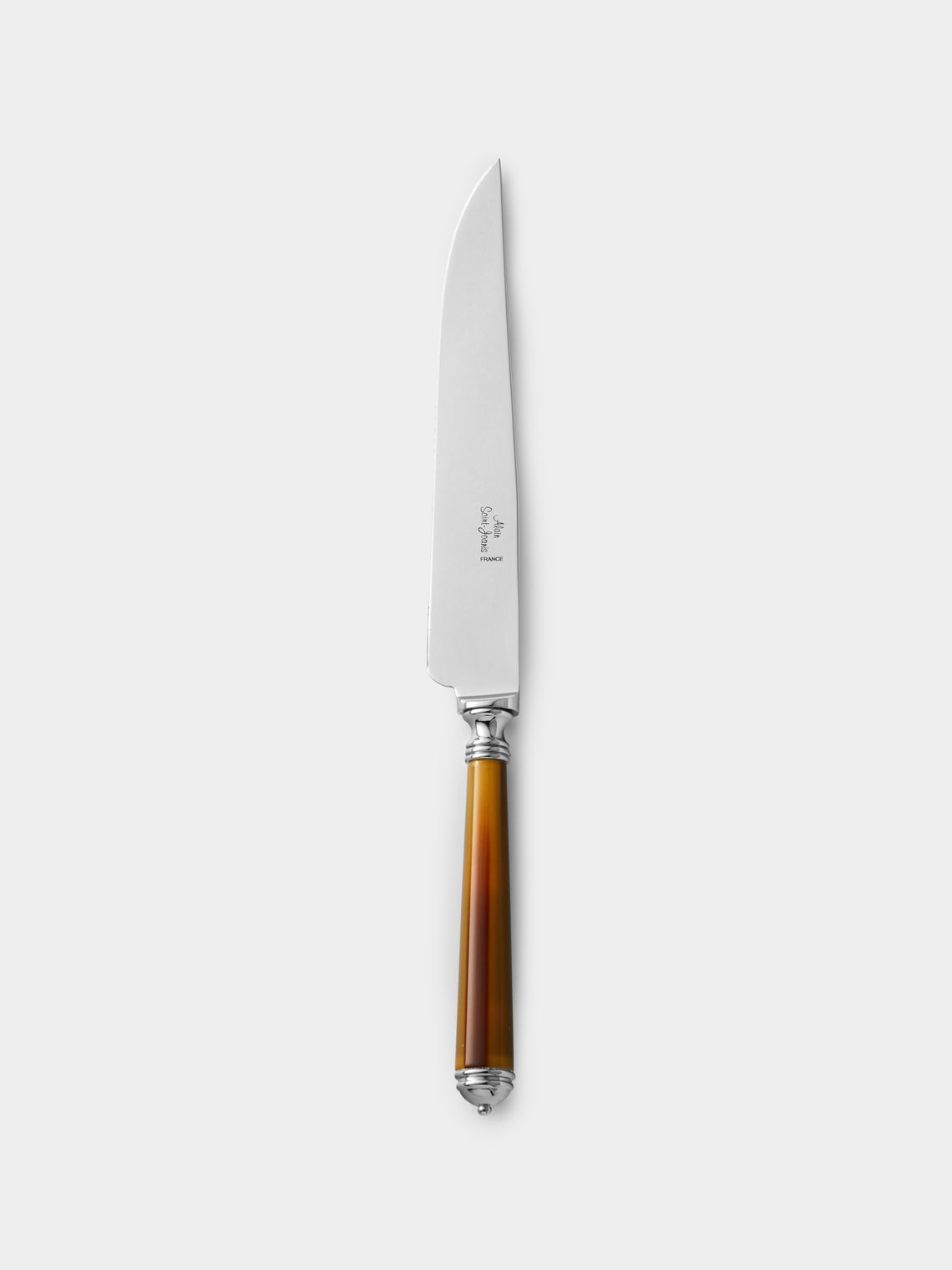 Alain Saint-Joanis - Marbella Dark Horn Resin Carving Set - Brown - ABASK