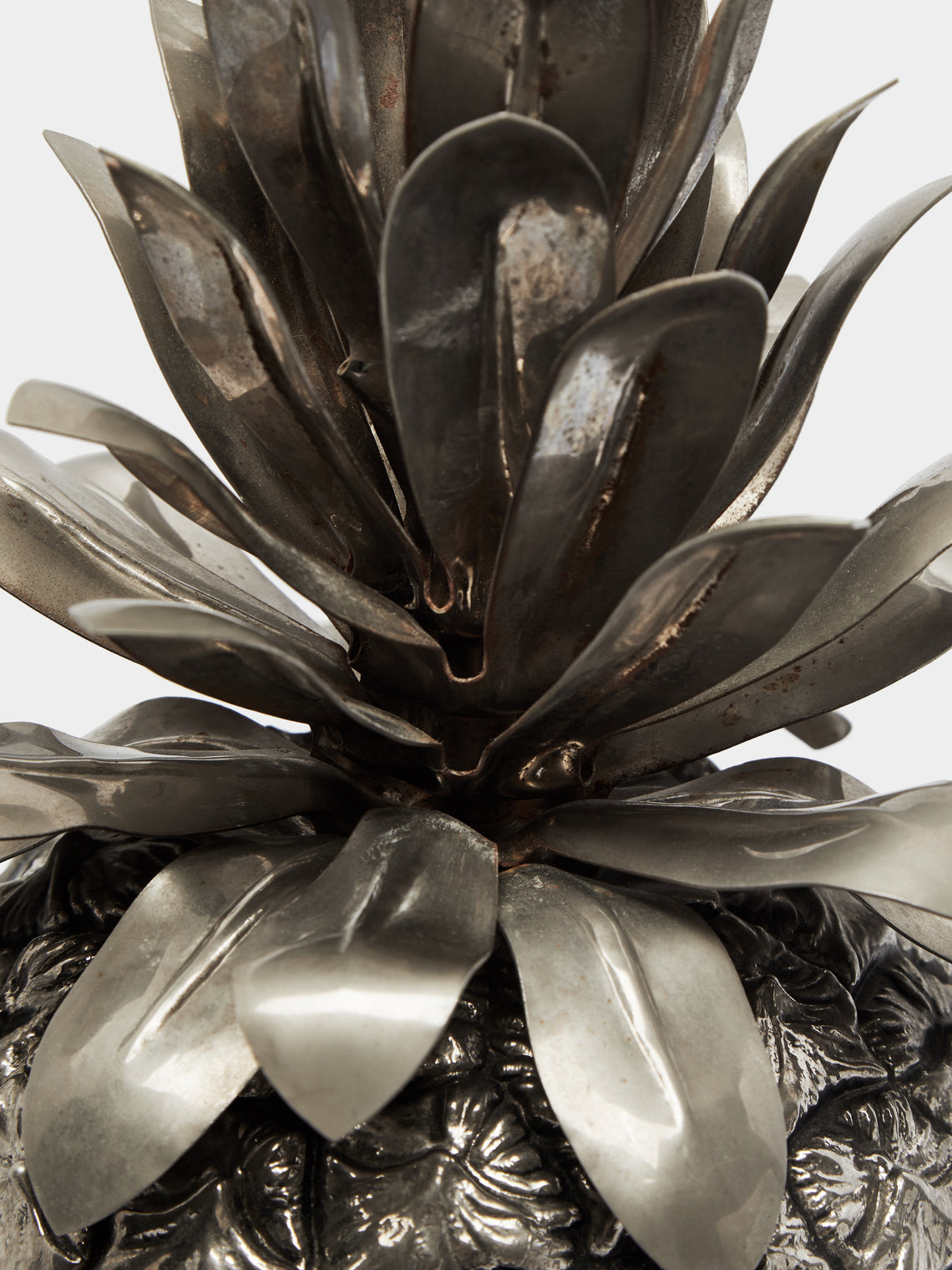 Antique and Vintage - 1960 Mauro Manetti Silver-Plated Pineapple Cooler -  - ABASK