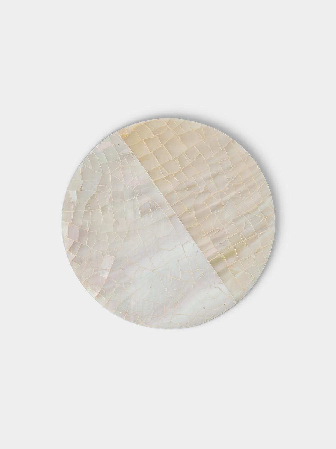 Objet Luxe - Mother-of-Pearl Coasters (Set of 6) - Ivory - ABASK