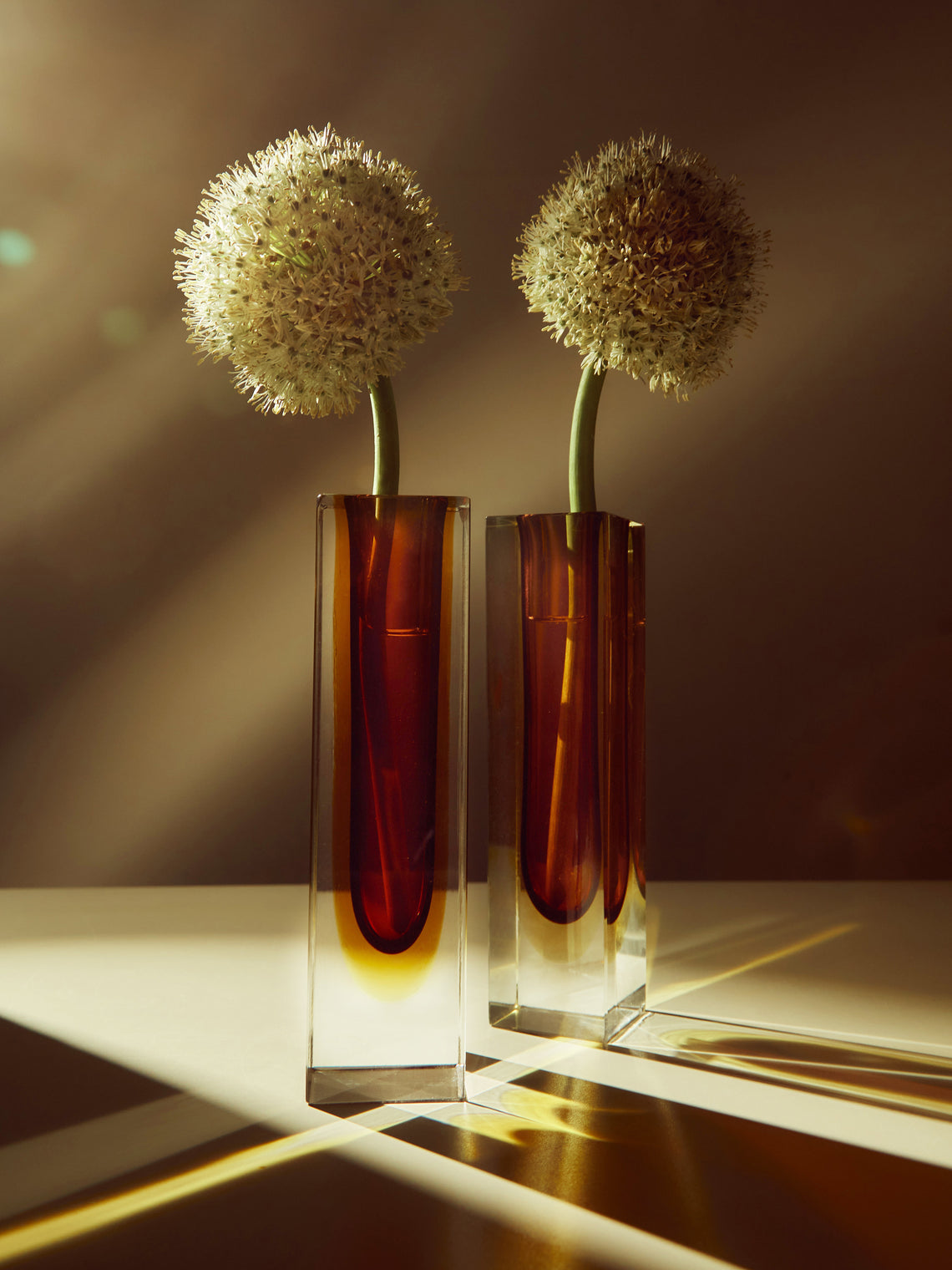 Antique and Vintage - 1970s Sommerso Murano Glass Bud Vases (Set of 2) -  - ABASK