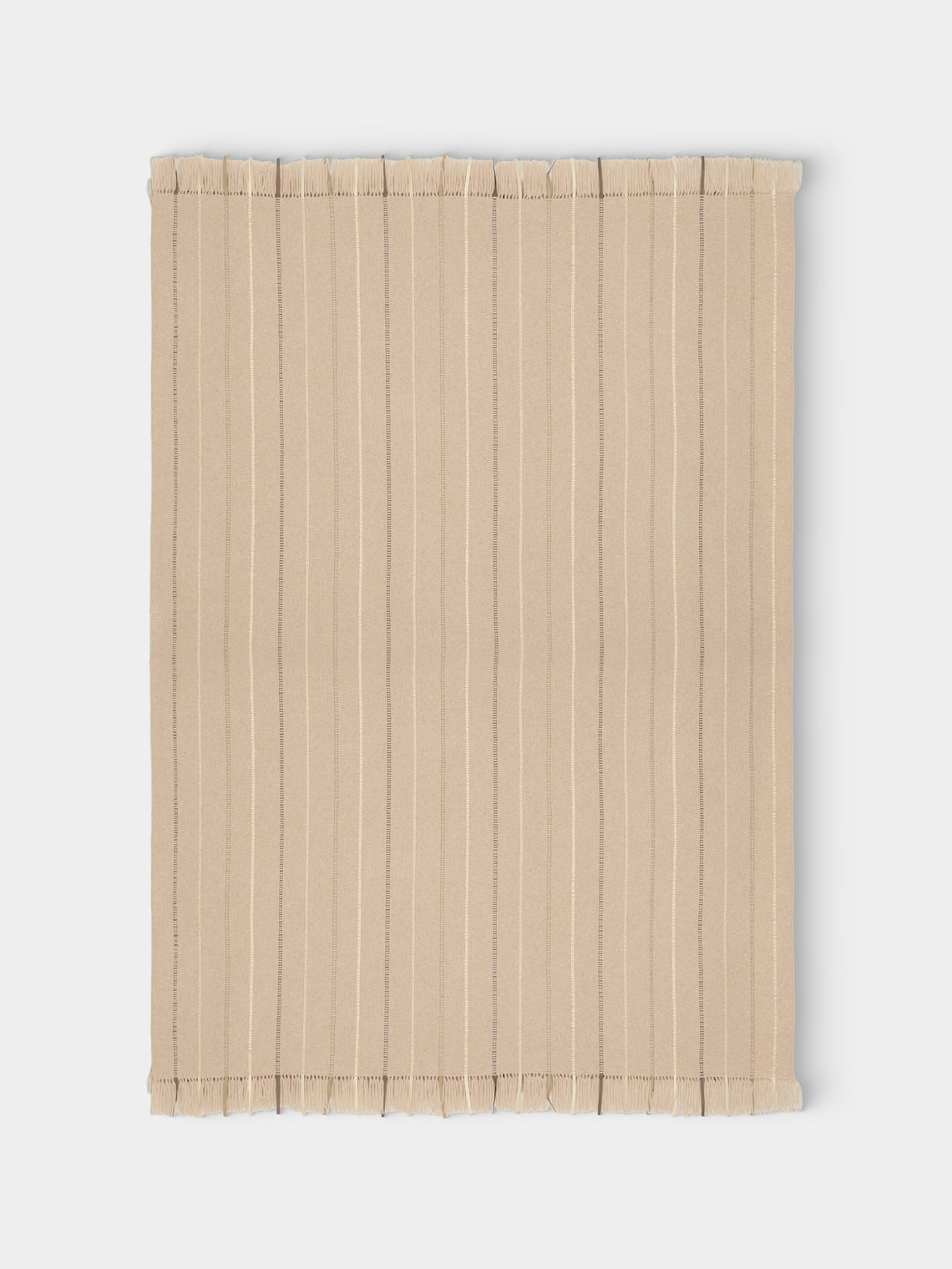 Alonpi - Ella Cashmere Blanket (75in/1.9m) - Beige - ABASK
