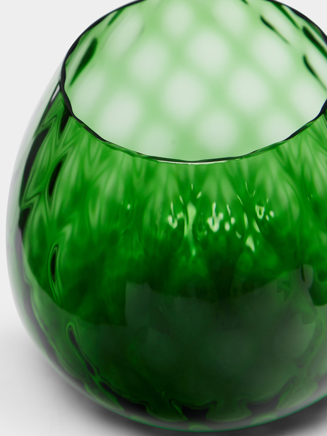 NasonMoretti - Macramé Hand-Blown Murano Glass Tealight Holder -  - ABASK