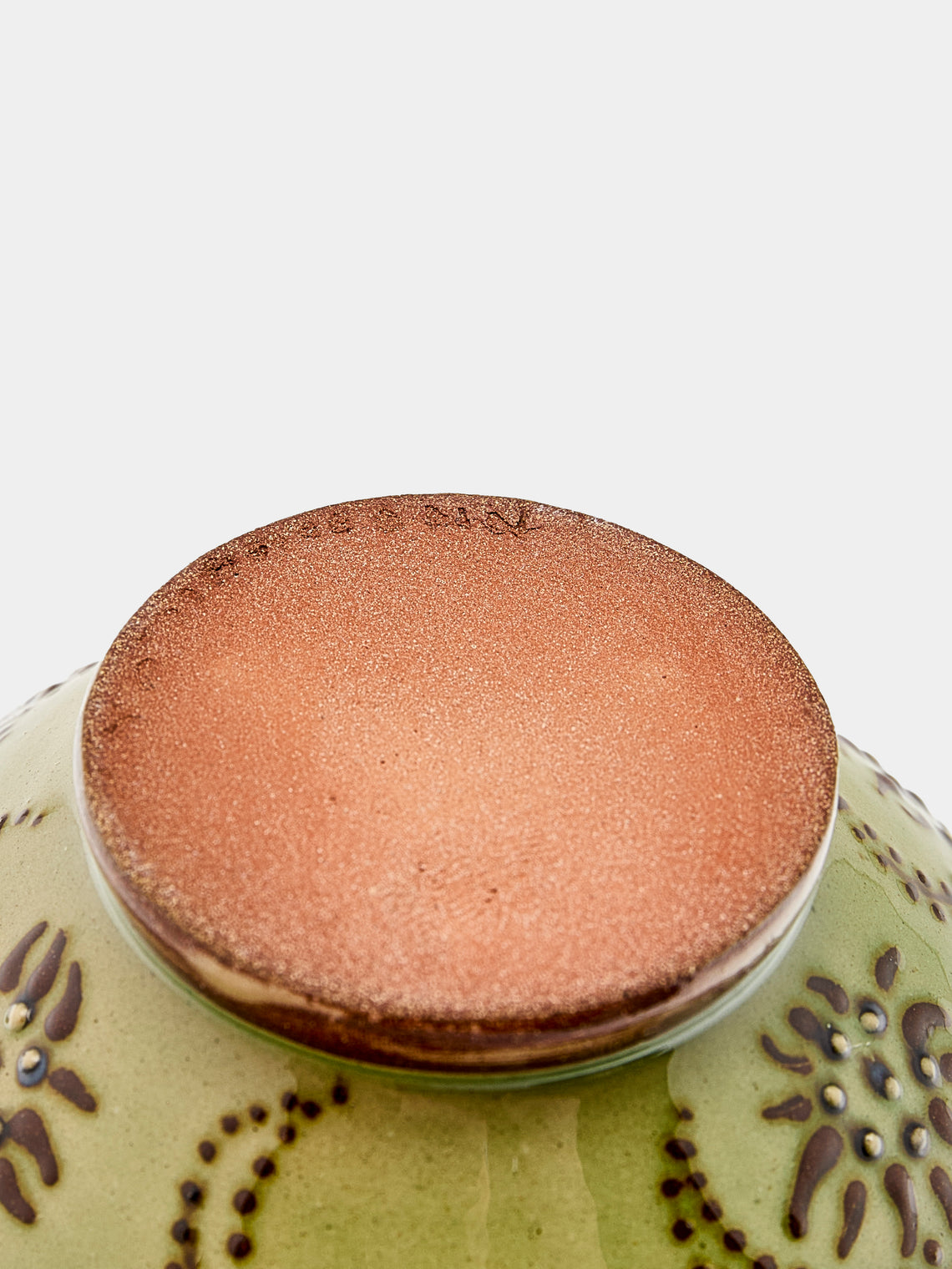 Poterie d’Évires - Flowers Hand-Painted Ceramic Small Fluted Bowls (Set of 3) - Multiple - ABASK