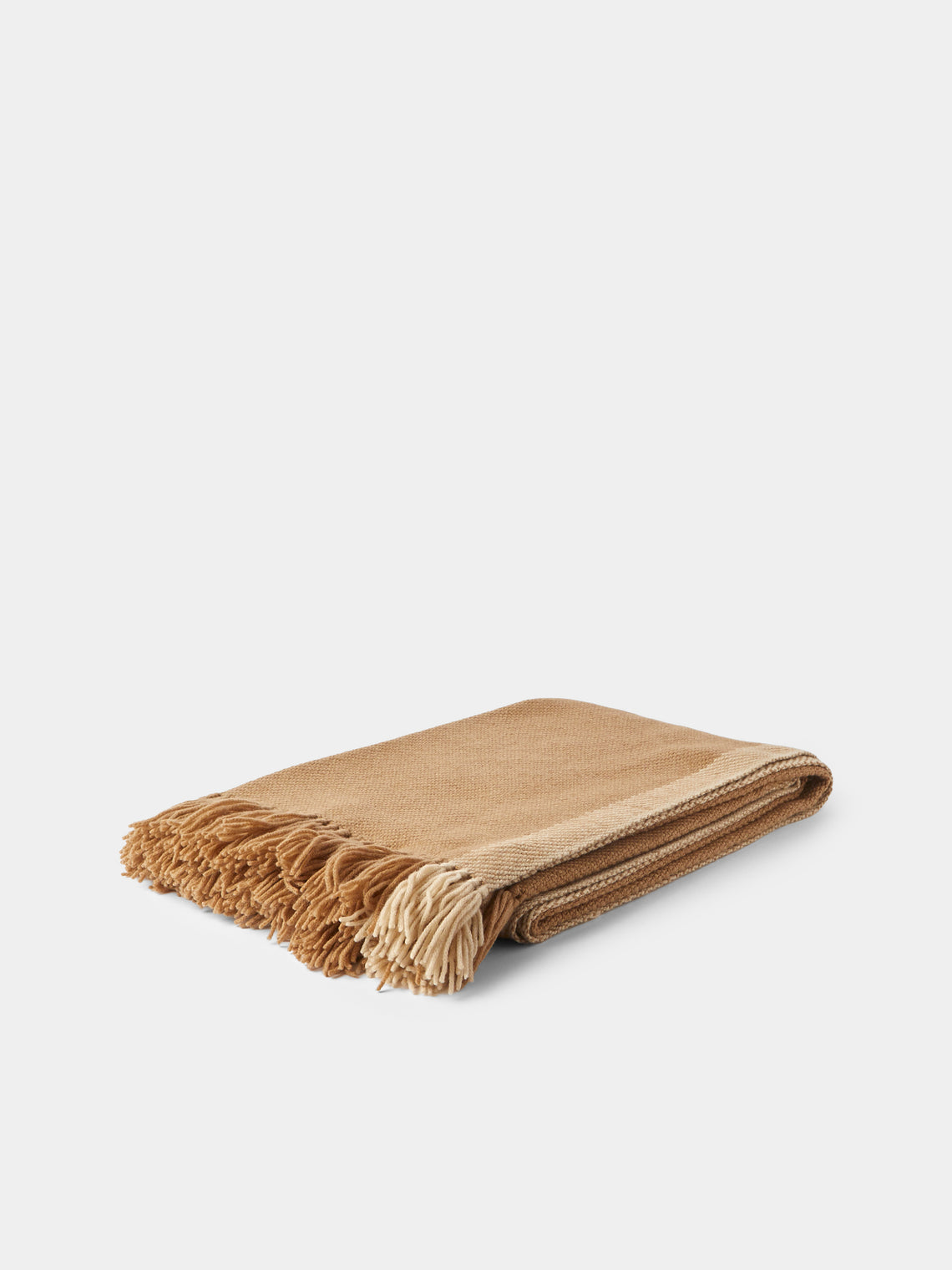 Alonpi - Kira Camel Hair Throw (72in/1.8m) - Orange - ABASK