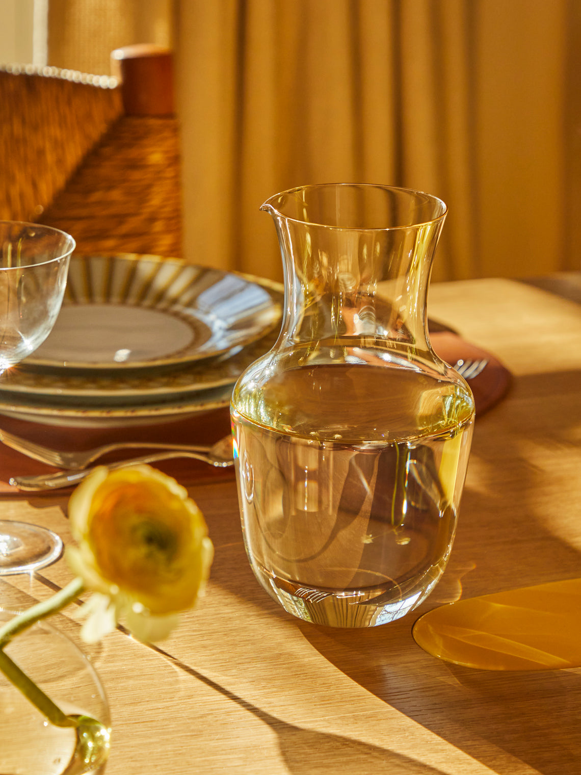 Lobmeyr - Alpha Hand-Blown Crystal Collection - Yellow - ABASK