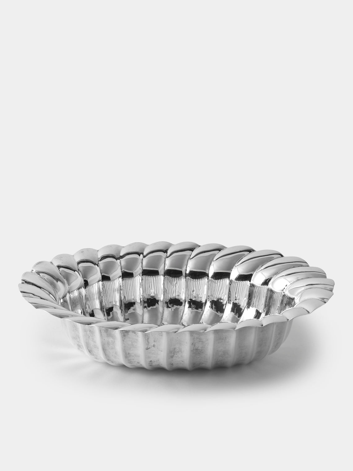 Antique and Vintage - 1980s Gioielleria Ferrari Sterling Silver Bowl - Silver - ABASK - 