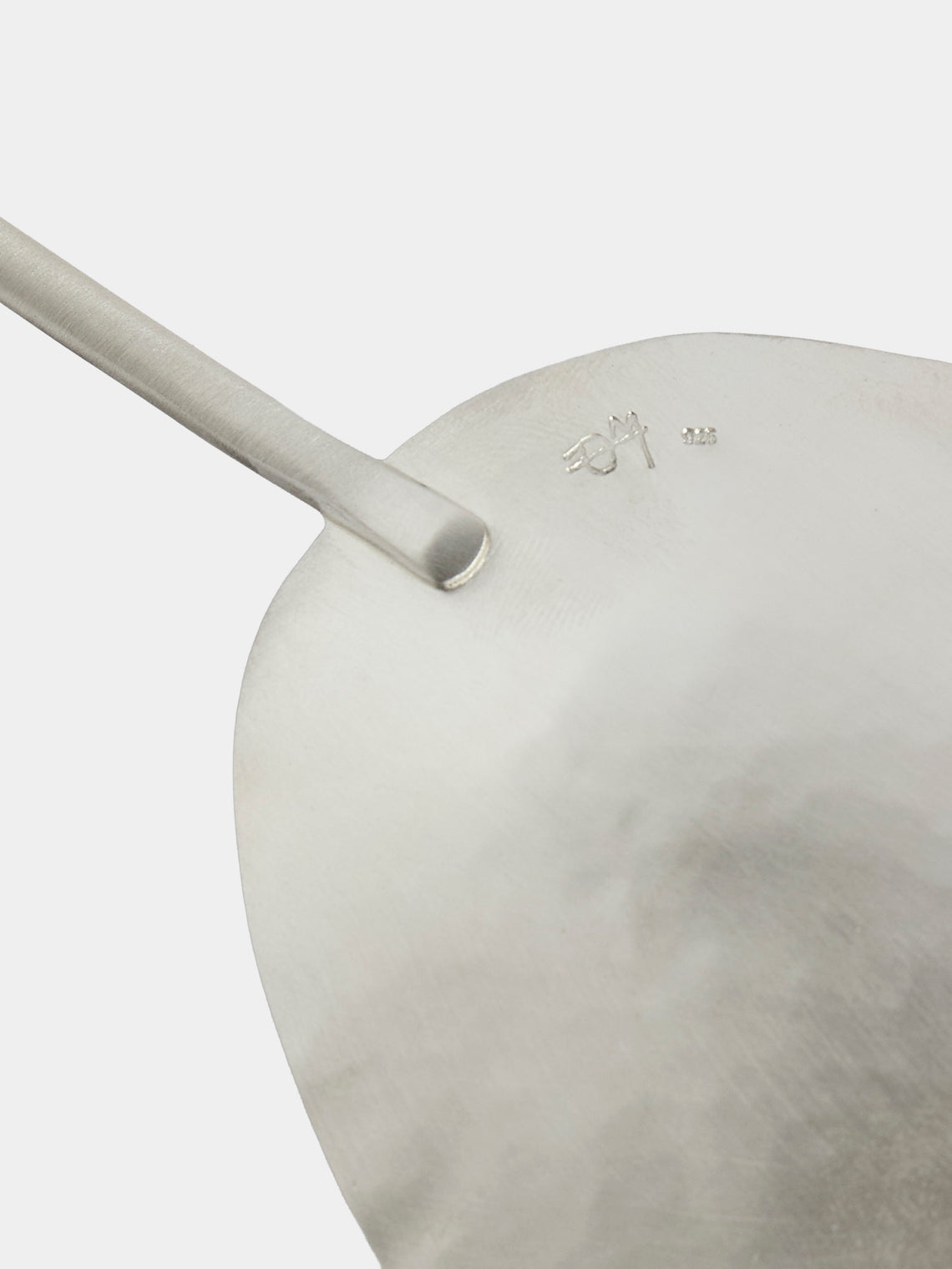 Thalia Maria Silver - Sterling Silver and Pebble Salad Servers (Set of 2) - Silver - ABASK