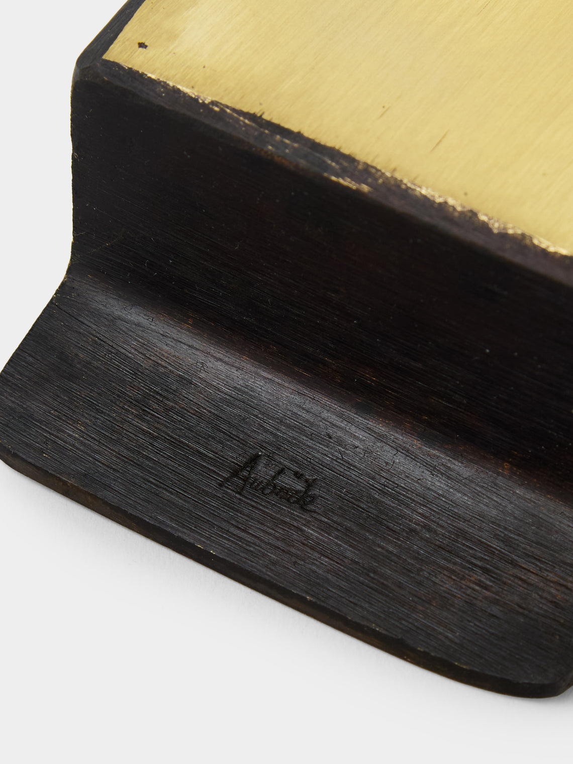 Carl Auböck - Brass Square Ashtray - Black - ABASK