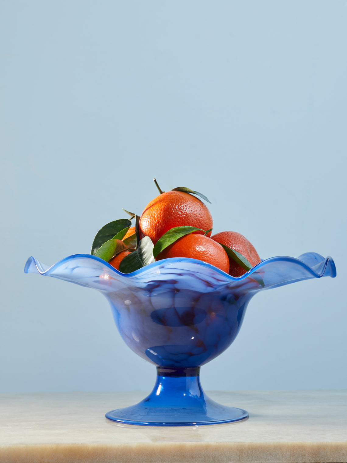 Antique and Vintage - 1920s Fratelli Toso Murano Glass Footed Bowl -  - ABASK