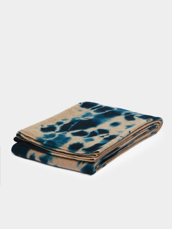 Suzusan - Shibori Cashmere Throw (79in/2m) -  - ABASK