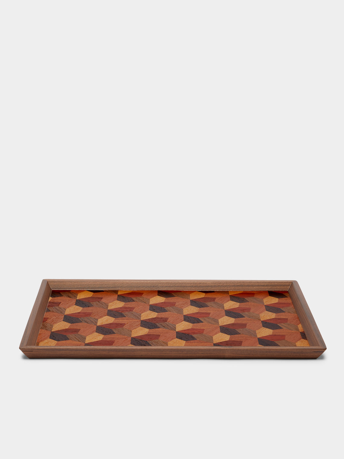 Mori Kougei - Poke Wood Rectangular Tray -  - ABASK