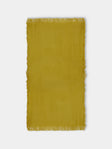 Denis Colomb - Perou Nomad Cashmere Blanket (79in/2m) - Yellow - ABASK - 