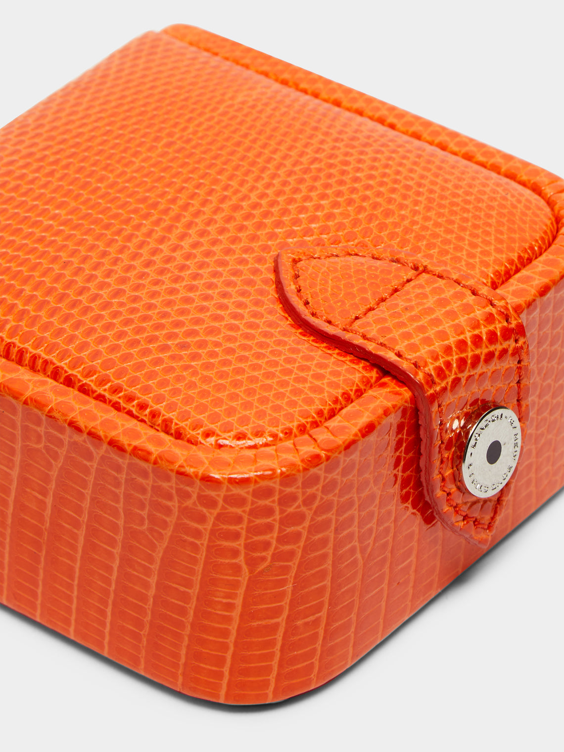 Asprey - Leather Travel Stud Box -  - ABASK