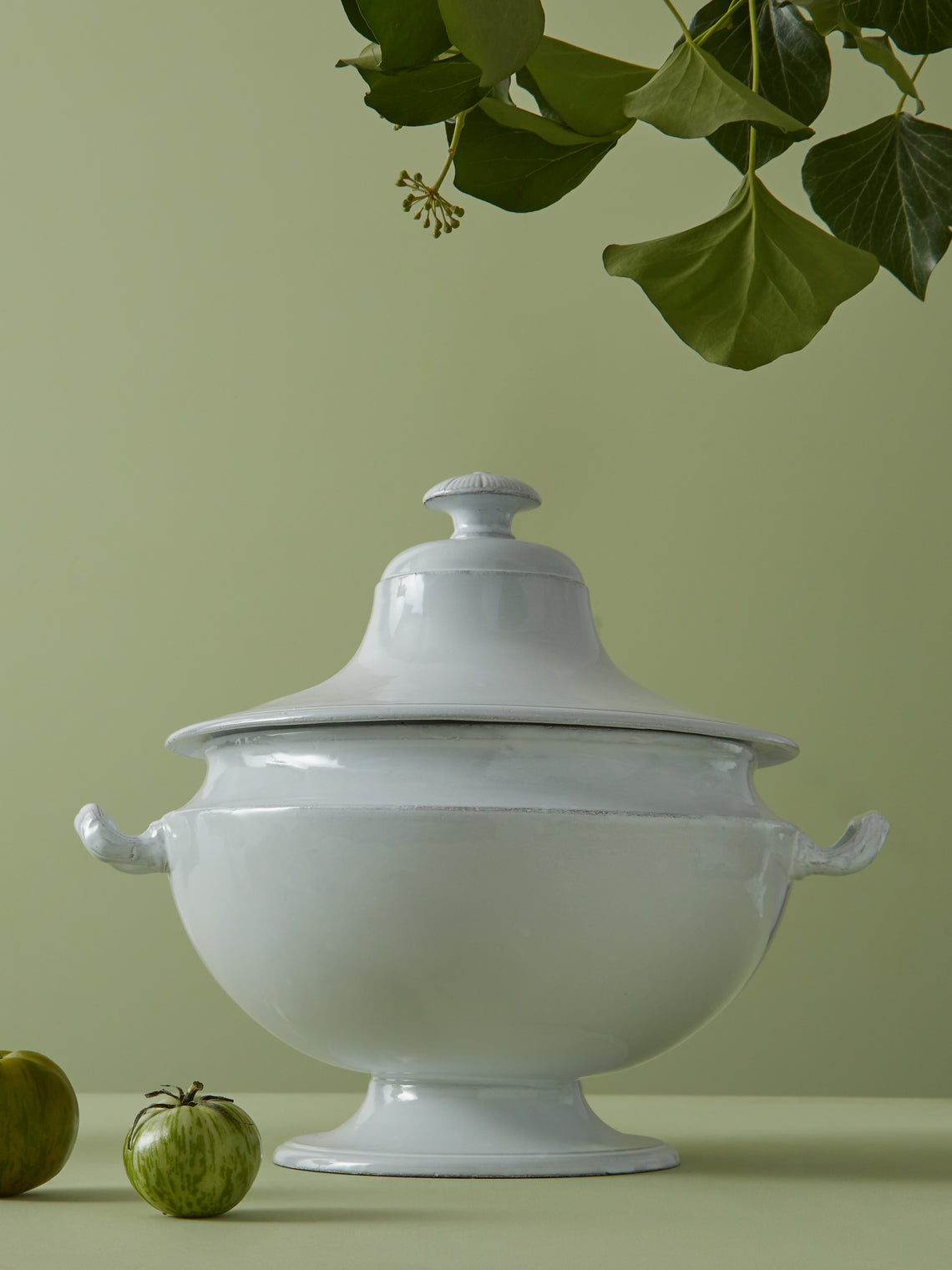 Astier de Villatte - Colbert Hand-Glazed Ceramic Large Tureen -  - ABASK