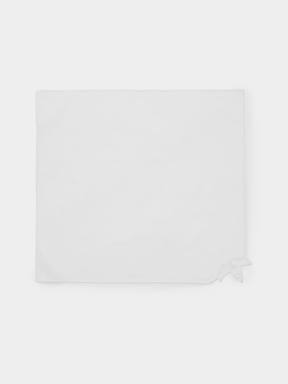 Rolande du Dreuilh Créations - Lacework Tablecloth with Napkins – 106.5in/2.7m (Set of 12) - White - ABASK