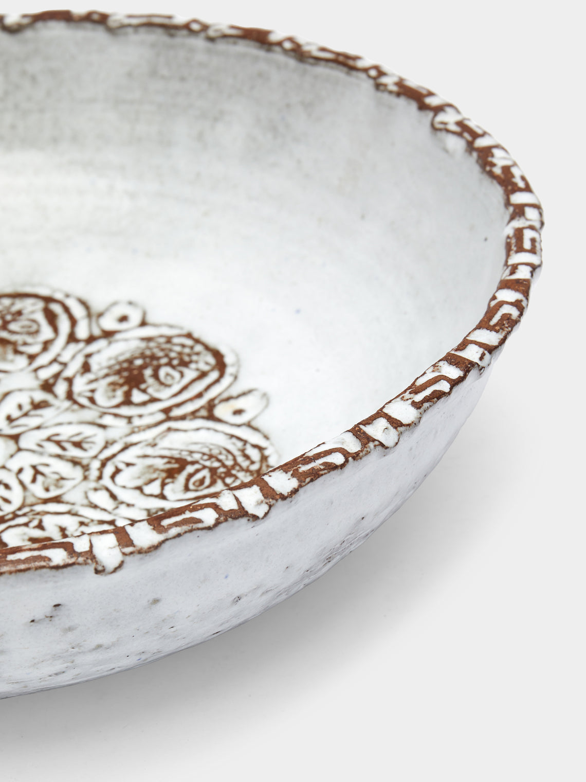 Antique and Vintage - 1950s Albert Thiry Ceramic Salad Bowl -  - ABASK