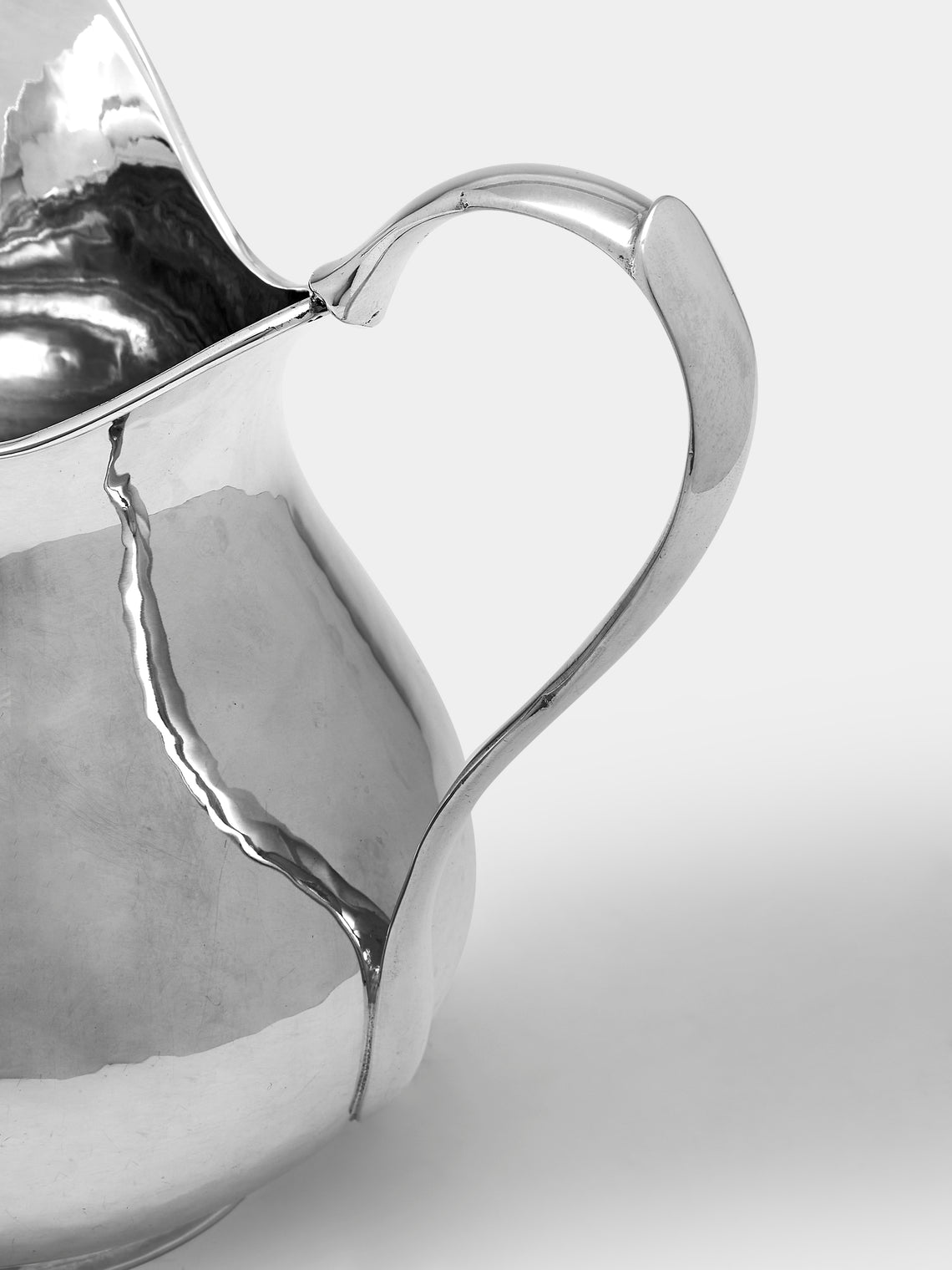 Antique and Vintage - 1970s Solid Silver Water Jug - Silver - ABASK