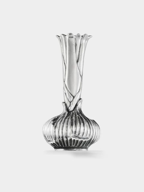 Christofle - Les Collections Historiques Silver-Plated Onion Vase - Silver - ABASK - 