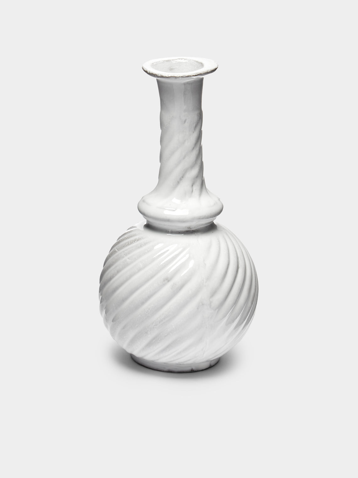 Astier de Villatte - Peggy Soliflore Round Vase -  - ABASK - 
