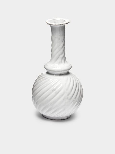 Astier de Villatte - Peggy Soliflore Round Vase -  - ABASK - 