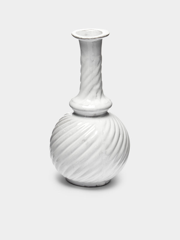 Astier de Villatte - Peggy Soliflore Round Vase -  - ABASK - 