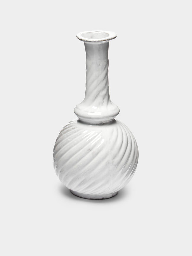 Astier de Villatte - Peggy Soliflore Round Vase -  - ABASK - 