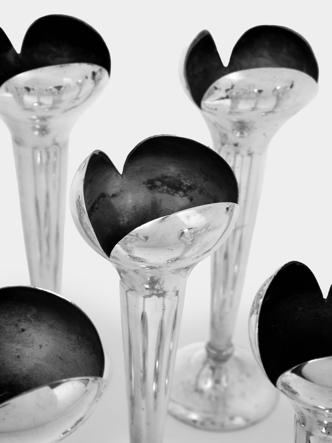 Antique and Vintage - 1940 Gio Ponti for Fratelli Calderoni Flower Vases (Set of 7) -  - ABASK