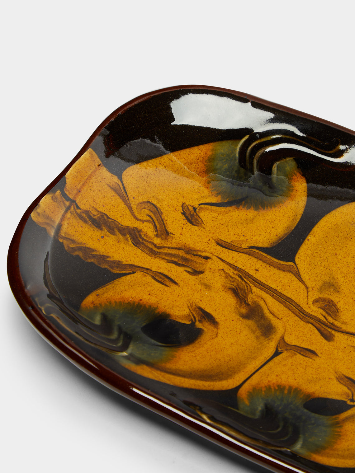 Mike Parry - Slipware Oblong Platter -  - ABASK