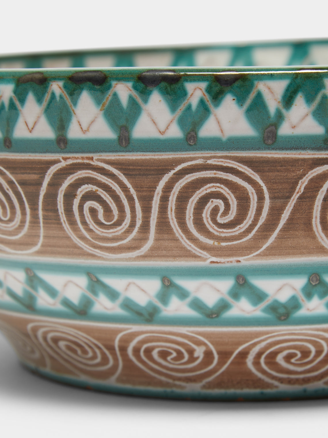Antique and Vintage - 1950s Robert Picault Ceramic Salad Bowl -  - ABASK