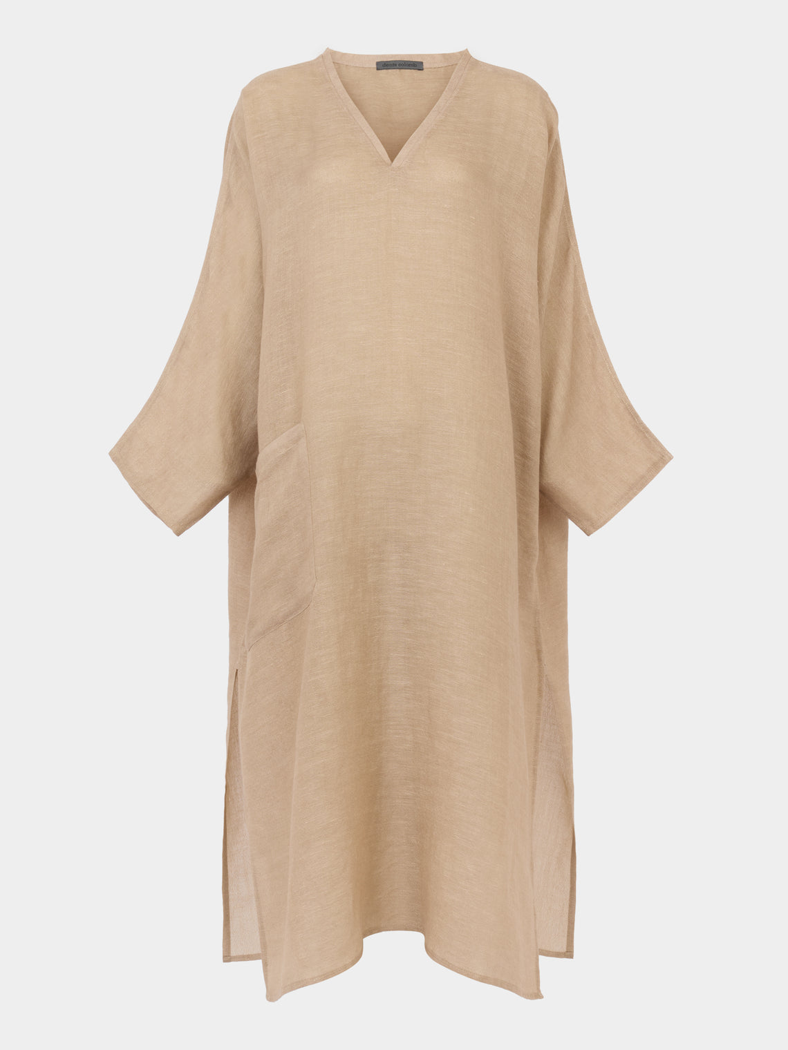 Denis Colomb - Cashmere and Linen Tunic Dress | Size: L -  - ABASK - 