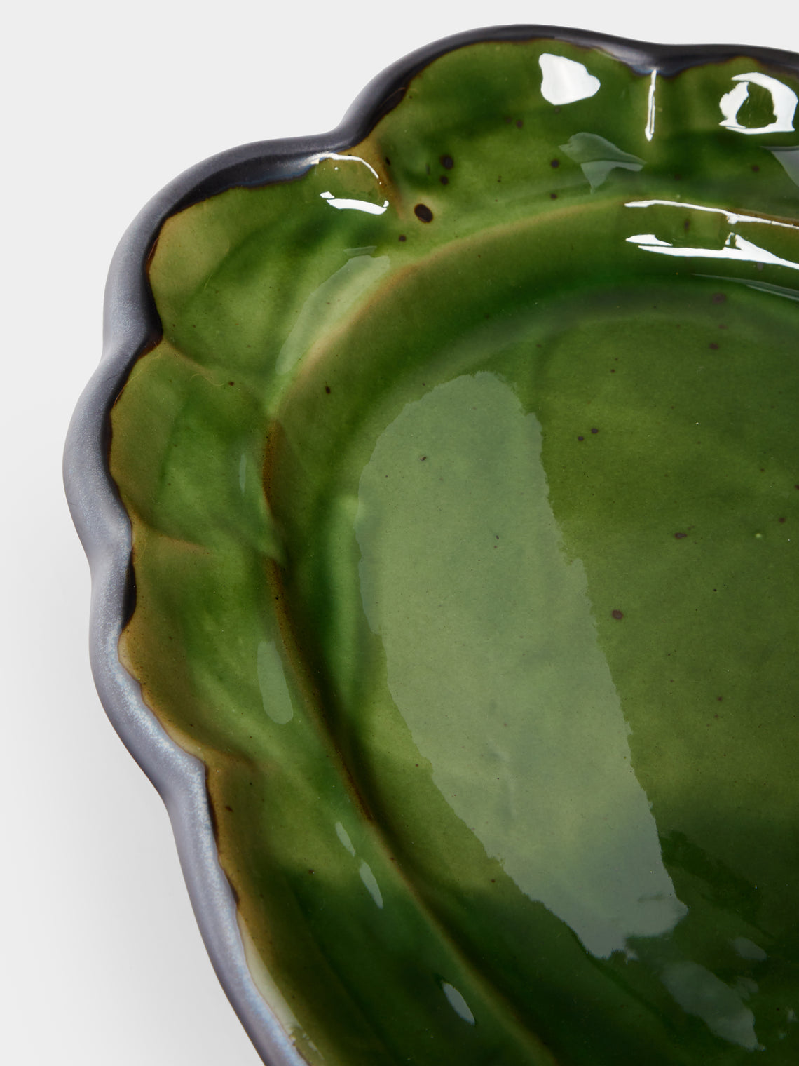 Poterie de Cliousclat - Slipware Serving Platter -  - ABASK