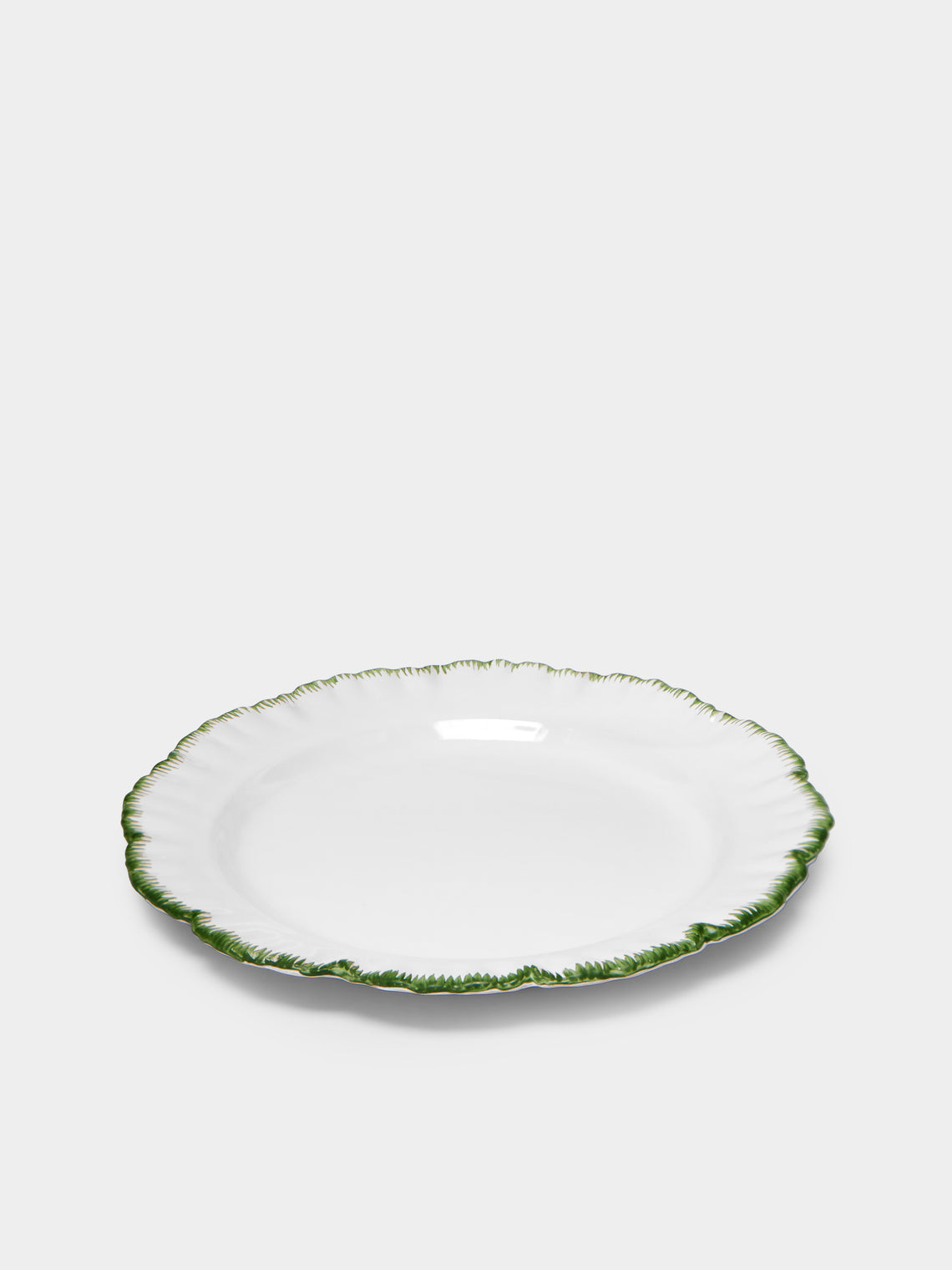 Atelier Soleil - Combed Edge Hand-Painted Ceramic Side Plates (Set of 4) -  - ABASK