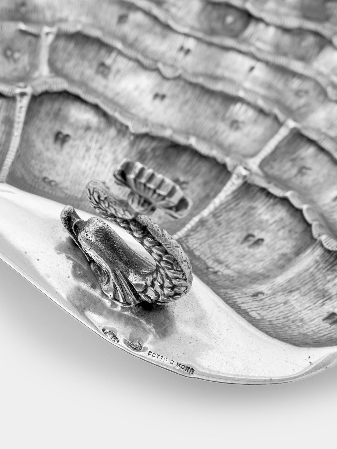 Antique and Vintage - 1920s Solid Silver Shell Dish - Silver - ABASK