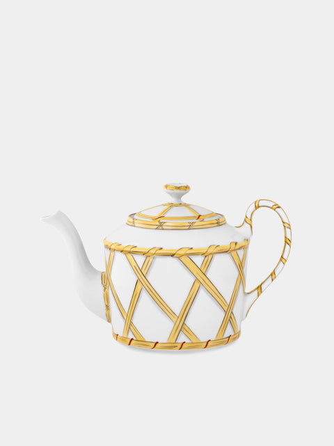 Pinto Paris - Vannerie Cottage Porcelain Teapot -  - ABASK - 