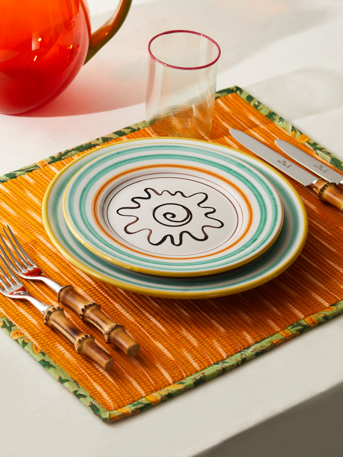 Ceramica Pinto - Vietri Hand-Painted Side Plates (Set of 4) -  - ABASK