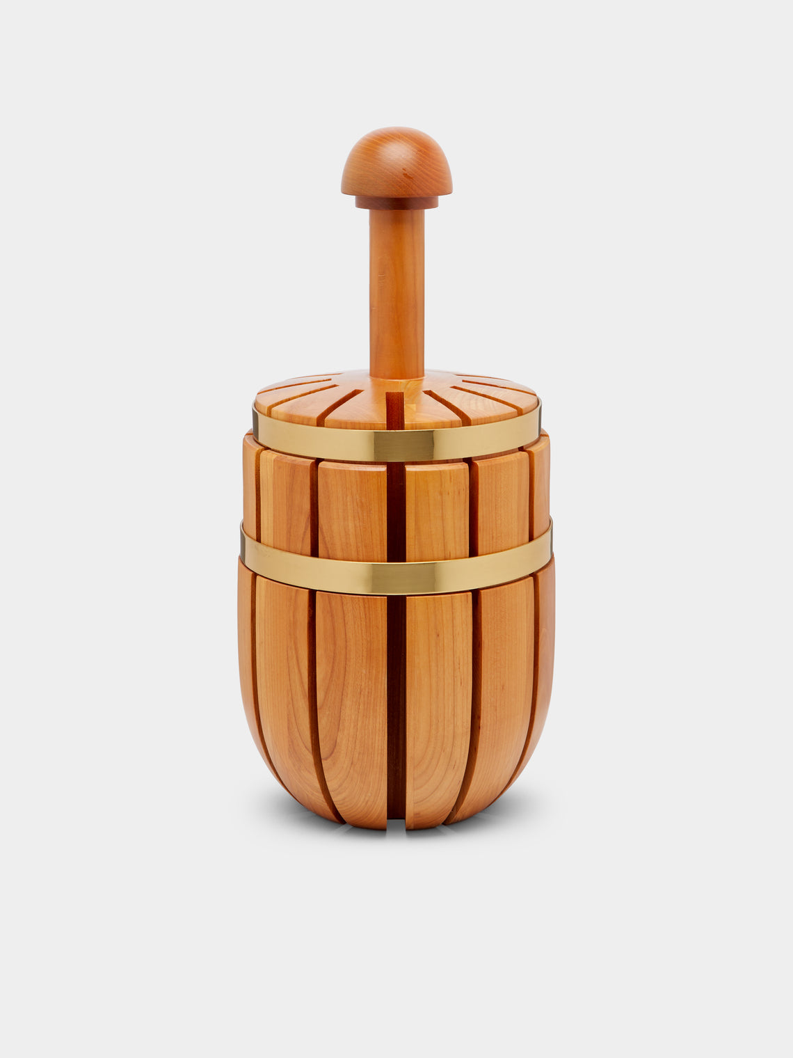 Antique and Vintage - Mid-Century Carl Auböck for Ostovics Culinar Wood Knife Holder -  - ABASK - 