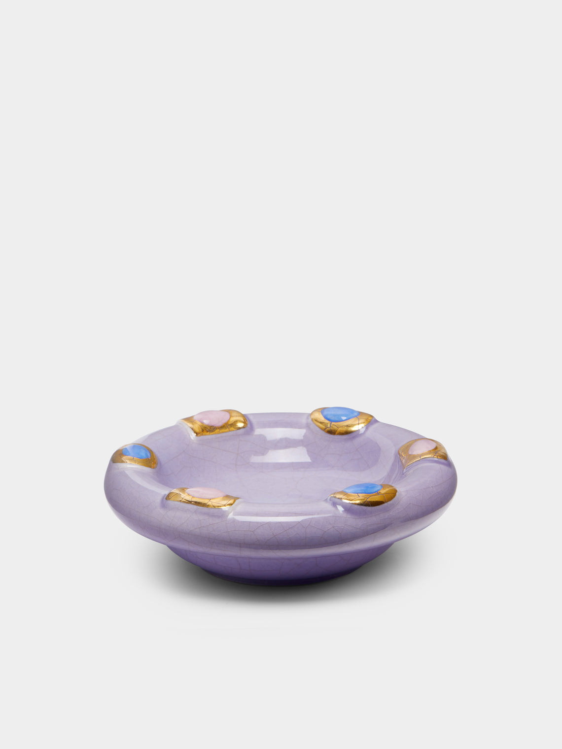Antique and Vintage - 1970s Jewelled Ceramic Bowl -  - ABASK - 