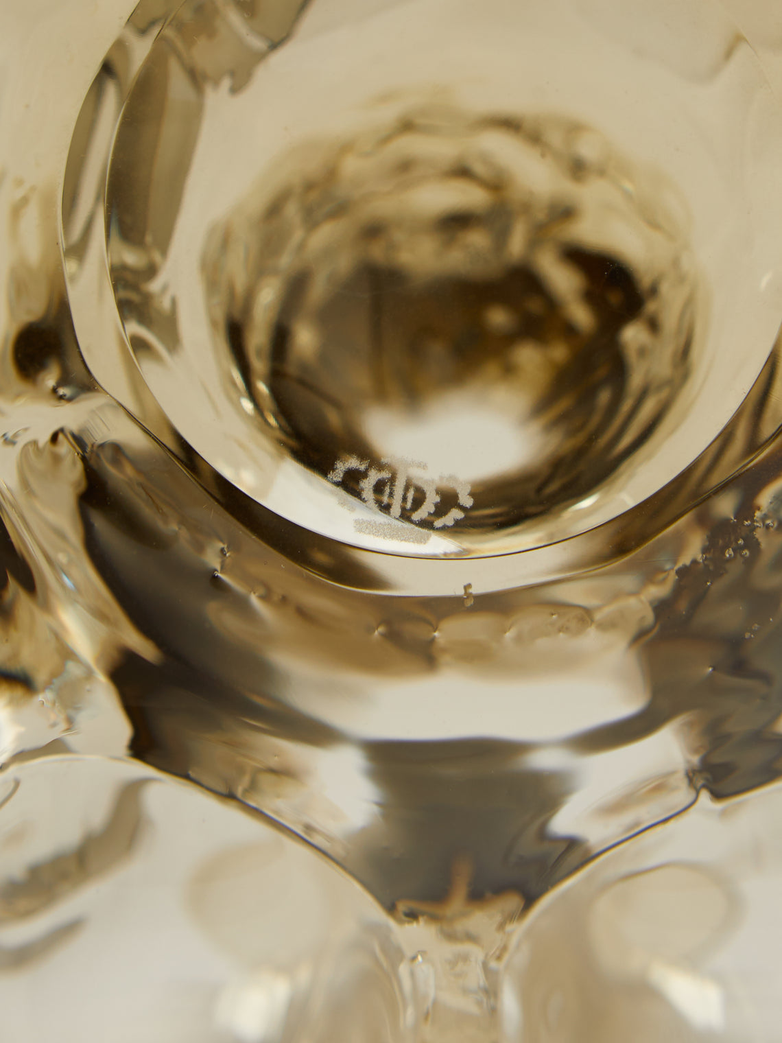 Theresienthal - Pumpkin Hand-Blown Crystal Decanter -  - ABASK